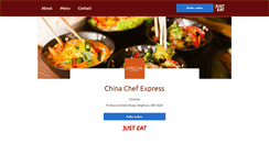 Desktop Screenshot of chinachefexpress.co.uk