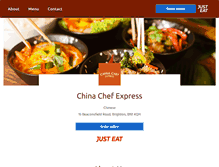 Tablet Screenshot of chinachefexpress.co.uk